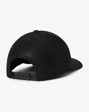 Load image into Gallery viewer, Travis Mathew Holding Pattern Snapback Hat in Black