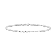 Load image into Gallery viewer, Karen Lazar Beaded Bracelet Sterling Silver Filled