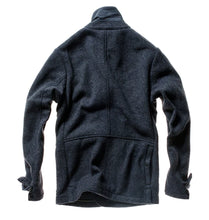 Load image into Gallery viewer, Relwen Melton Trap Blazer Navy