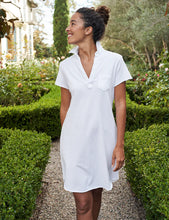Load image into Gallery viewer, F&E Lauren Polo Dress in White
