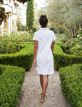Load image into Gallery viewer, F&E Lauren Polo Dress in White