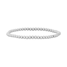 Load image into Gallery viewer, Karen Lazar Beaded Bracelet Sterling Silver Filled