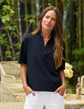 Load image into Gallery viewer, F&E Patty SS Popover Henley in British Royal Navy