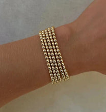 Load image into Gallery viewer, Karen Lazar Beaded Bracelet Yellow Gold Filled