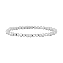 Load image into Gallery viewer, Karen Lazar Beaded Bracelet Sterling Silver Filled