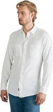 Load image into Gallery viewer, Faherty Men's Field Knit Utility Shirt in Pure White