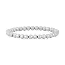 Load image into Gallery viewer, Karen Lazar Beaded Bracelet Sterling Silver Filled