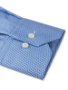 Stenstroms Blue Patterned Twill Shirt