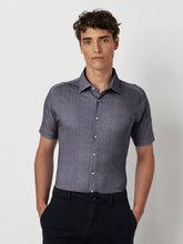 Load image into Gallery viewer, Desoto Casual Kent SS in Navy Oxford