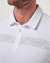 Load image into Gallery viewer, Travis Mathew Landline Polo in White