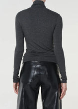 Load image into Gallery viewer, Agolde Pascale Turtleneck in Charcoal Heather
