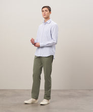 Load image into Gallery viewer, Hartford Men's Navy Seersucker Shirt
