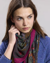 Load image into Gallery viewer, Hartford Women's Charcoal Jungle Print Scarf