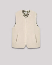 Load image into Gallery viewer, Hartford Women's Off-White Venice Sherpa Vest