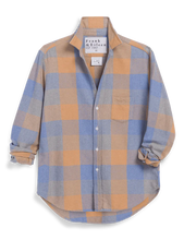 Load image into Gallery viewer, Frank & Eileen Eileen In Blue And Camel Check