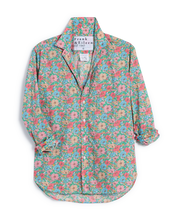 Load image into Gallery viewer, F&E Eileen Shirt in Pink/Blue Floral