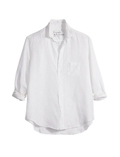 Load image into Gallery viewer, Frank & Eileen Woven Button Up in White Linen