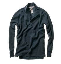 Load image into Gallery viewer, Thermal Button Mock in Navy