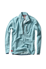 Load image into Gallery viewer, Relwen Sheared Fleece Half-Zip in Blue Haze