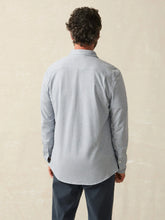 Load image into Gallery viewer, Faherty Coastline Knit Shirt in Oceanside Blue