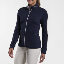 Load image into Gallery viewer, Kjus Women's Birdie Midlayer Jacket Atlanta Blue