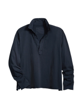 Load image into Gallery viewer, Frank & Eileen Jersey Popover Henley in British Royal Navy