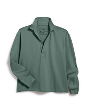 Load image into Gallery viewer, F&E Patrick Jersey Popover Henley in Rosemary