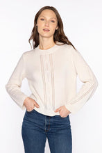 Load image into Gallery viewer, Kinross Placed Cable Crew in Pearl