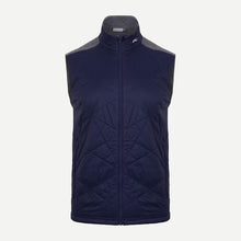 Load image into Gallery viewer, KJUS Men's Retention Vest in Atlanta Blue - Steel Grey