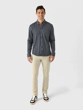 Load image into Gallery viewer, Faherty Coastline Knit Shirt in Twilight Check