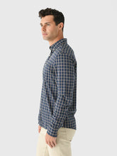 Load image into Gallery viewer, Faherty Coastline Knit Shirt in Twilight Check