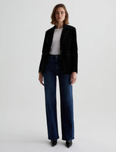 Load image into Gallery viewer, AG Women's Rue Blazer in Super Black/White