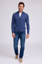 Load image into Gallery viewer, Raffi Matteo L/S Full Zip in Indigo
