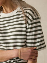 Load image into Gallery viewer, Faherty Sunwashed Slub Vintage Tee in Brookline Stripe