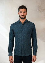 Load image into Gallery viewer, Stone Rose Rover Country Weave Shirt in Dark Navy