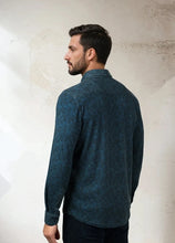 Load image into Gallery viewer, Stone Rose Rover Country Weave Shirt in Dark Navy