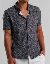 Load image into Gallery viewer, Stone Rose Apex Shirt in Black Wildflower