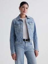 Load image into Gallery viewer, AG Women's Alamo Shrunken Denim Jacket
