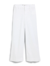 Load image into Gallery viewer, F&E Wexford Wide-Leg Linen Pant in White