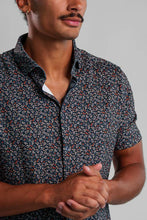 Load image into Gallery viewer, Stone Rose Apex Shirt in Black Wildflower