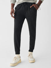 Load image into Gallery viewer, Faherty Legend Sweatpants in Heathered Black Twill