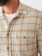 Load image into Gallery viewer, Faherty Men's Legend Sweater Shirt in Open Tundra Windowpane