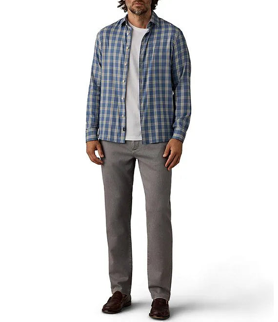 FAHERTY Movement Monterey Shirt in Lakeview Height Plaid