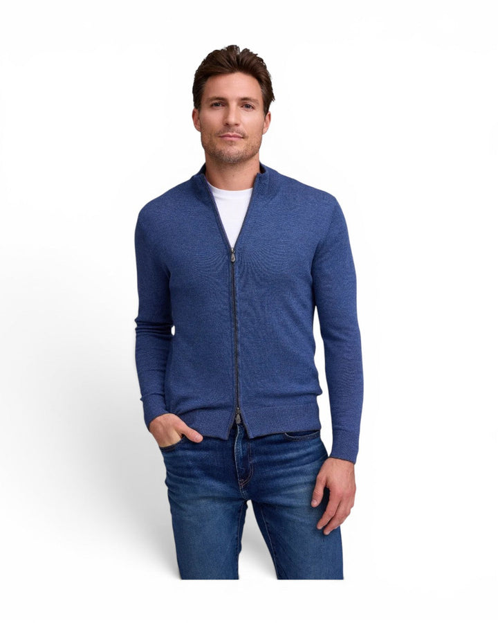 Raffi Matteo L/S Full Zip In Indigo