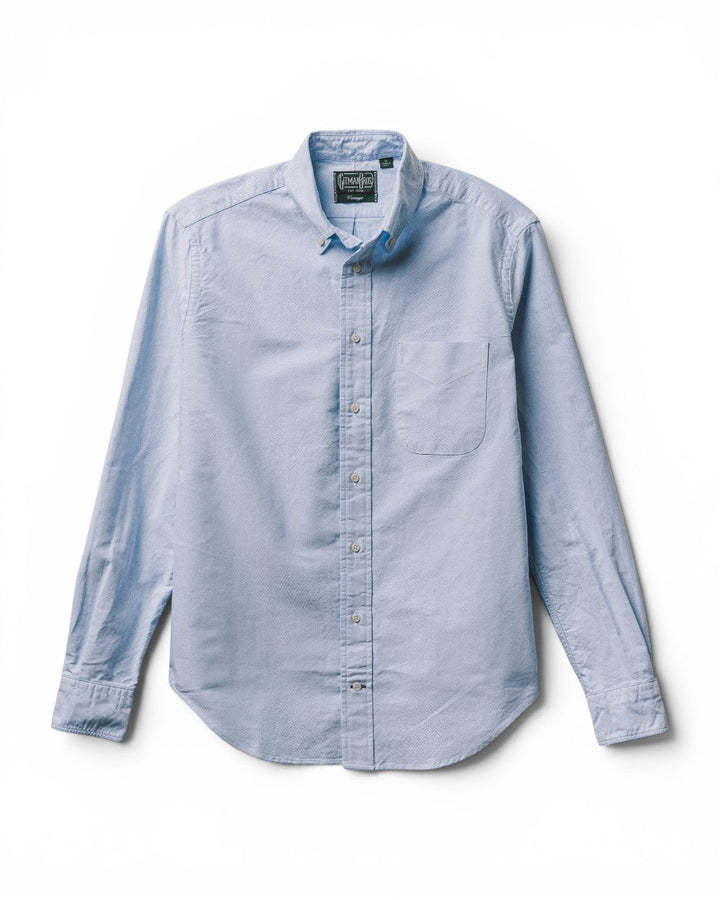Gitman Vintage Oxford Shirt In Blue