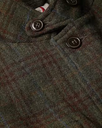 Relwen Heritage Trap Blazer Loden/Rust District Plaid