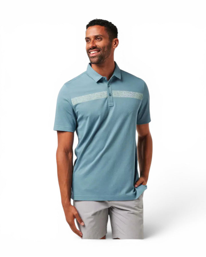 Travis Mathew Full Flight Polo In Captains Blue