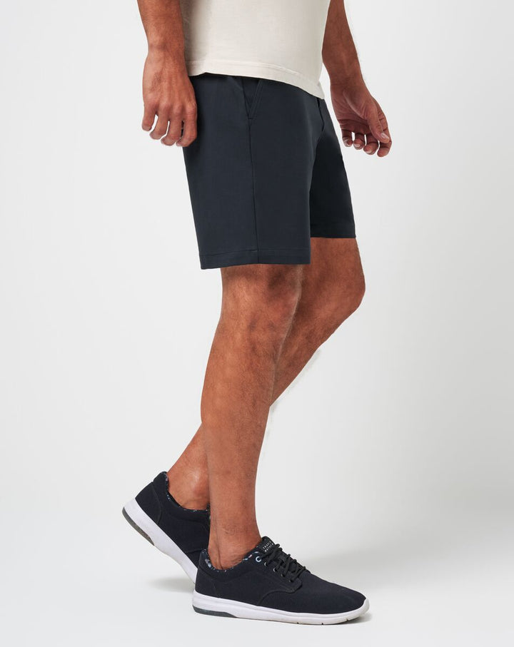 Travis Mathew Stretchknit Short In Black