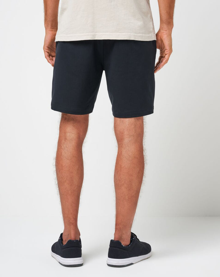 Travis Mathew Stretchknit Short In Black