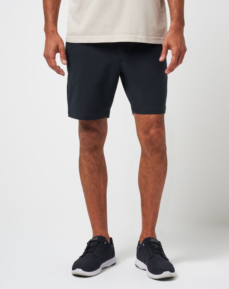 Travis Mathew Stretchknit Short In Black